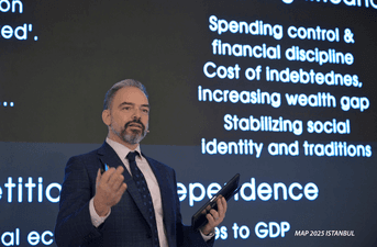 Director General Frane Maroević at the Mint & Print International Conference in Istanbul