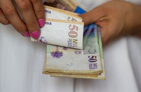 World through banknotes: Colombia