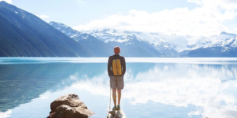 Canada mountain man wide