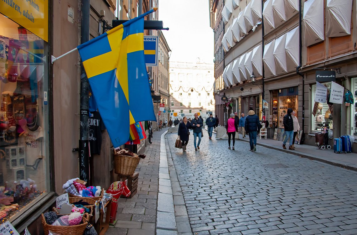 Cash is used for 6% of POS payments in Sweden